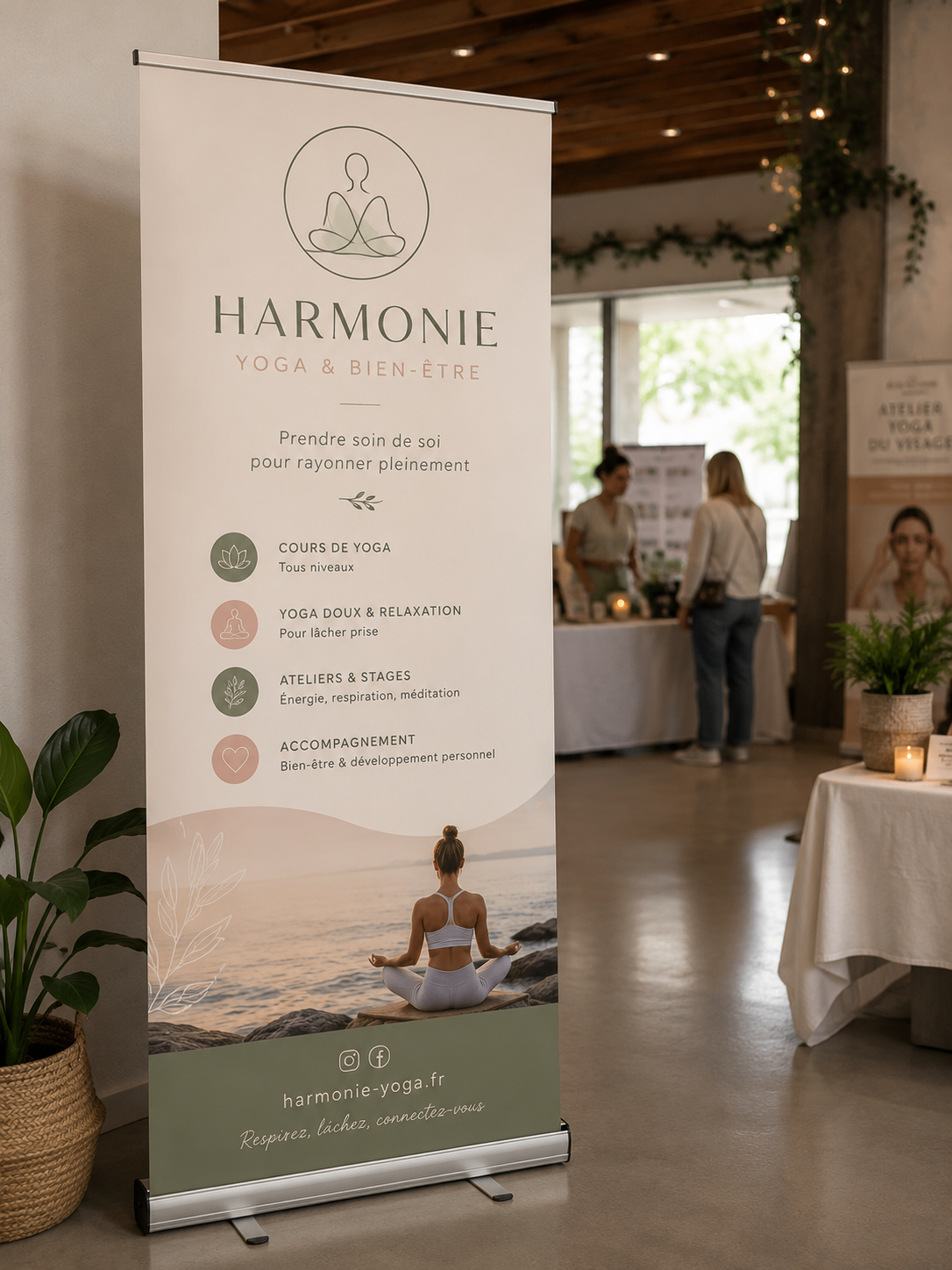 Kakémono salon bien-être